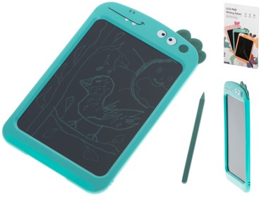 Tablet za crtanje, dinosaur, 8.5", tirkizni